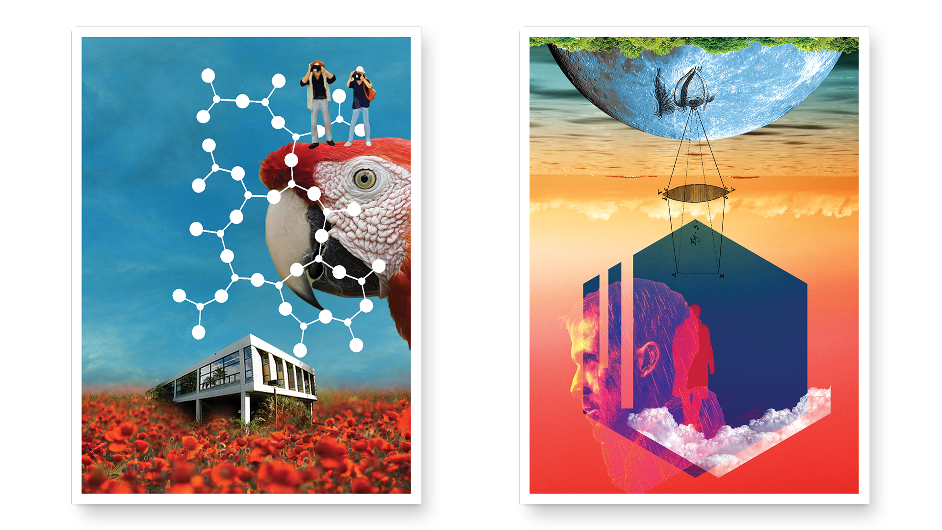 Collage: Diagramatic